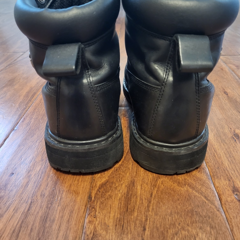 Harley-Davidson Black Leather Men's Boots - Picture 3 of 7
